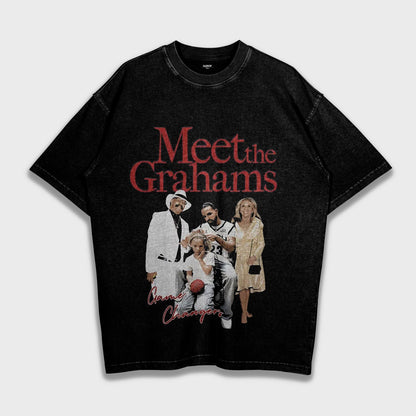 Meet the grahams - Loose Fit Heavyweight T-Shirt