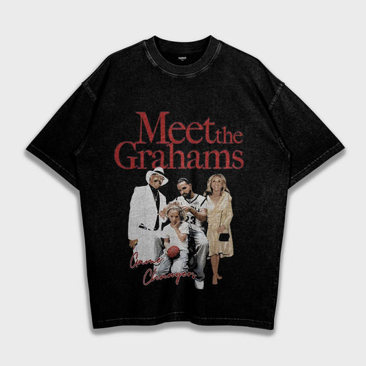 Meet the grahams - Loose Fit Heavyweight T-Shirt