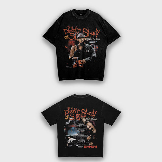 Eminem's The Death of Slim Shady - Loose Fit Heavyweight T-Shirt