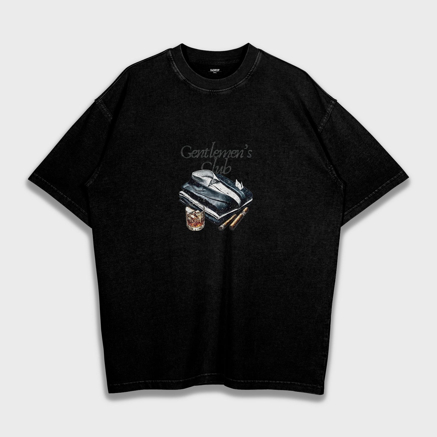 Gentlemen's Club - Loose Fit Heavyweight T-Shirt