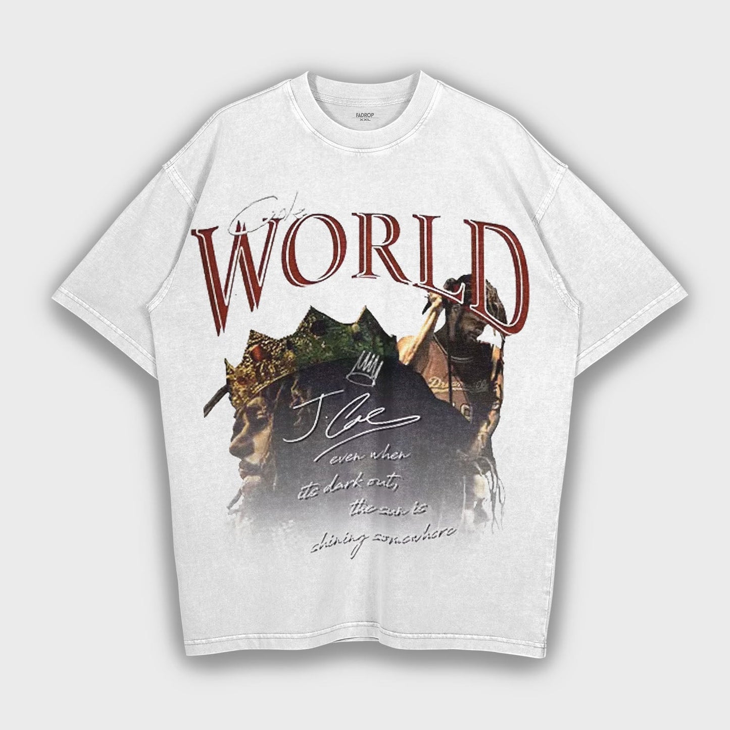 J. Cole - Loose Fit Heavyweight T-Shirt
