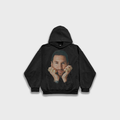 Lionel Messi - Loose Fit Heavyweight Hoodie
