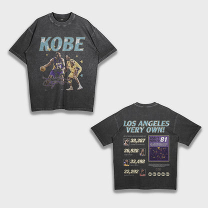 Tribute to Kobe Bryant - Loose Fit Heavyweight T-Shirt