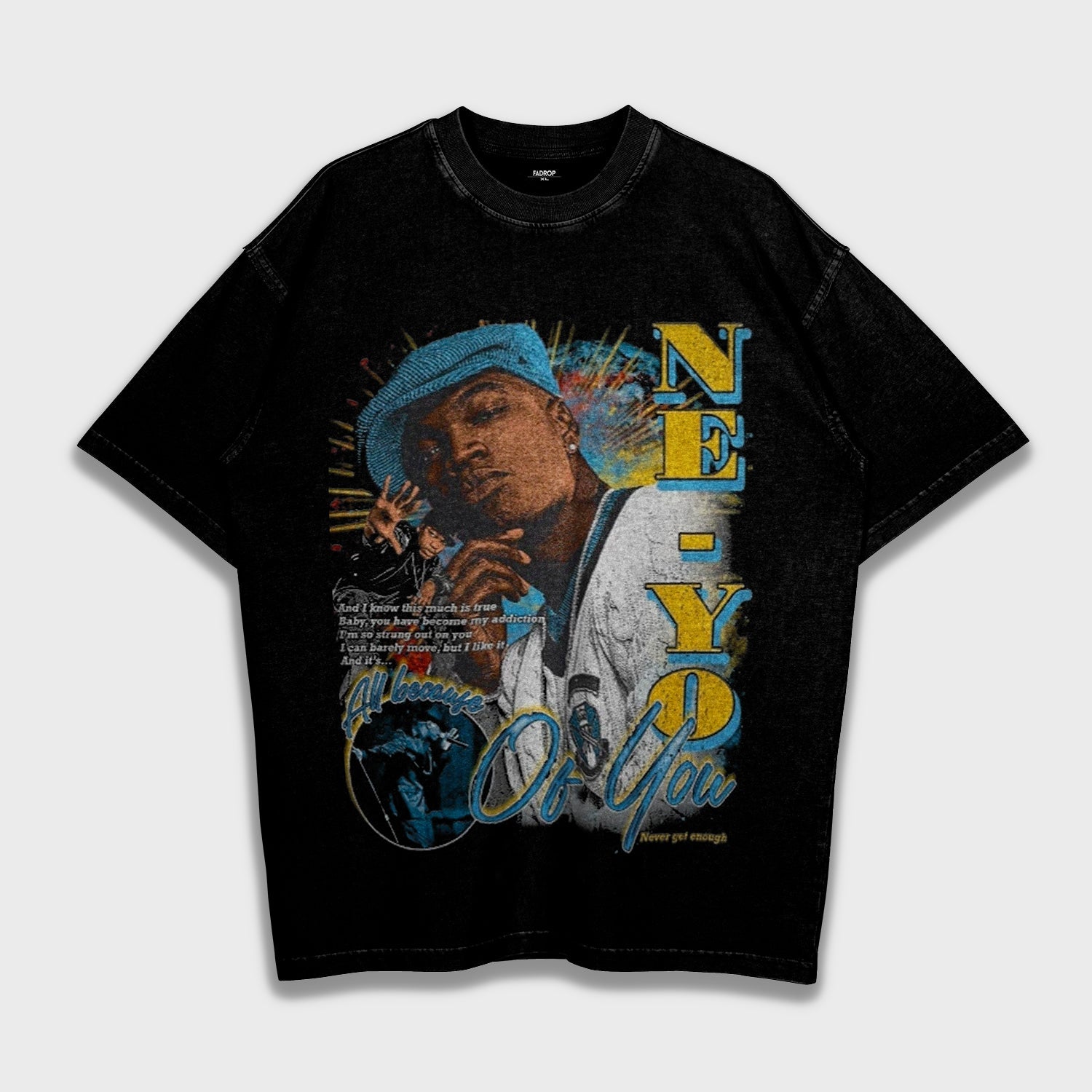 Ne-Yo - Loose Fit Heavyweight T-Shirt