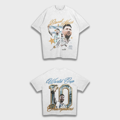 Lionel Messi - Loose Fit Heavyweight T-Shirt
