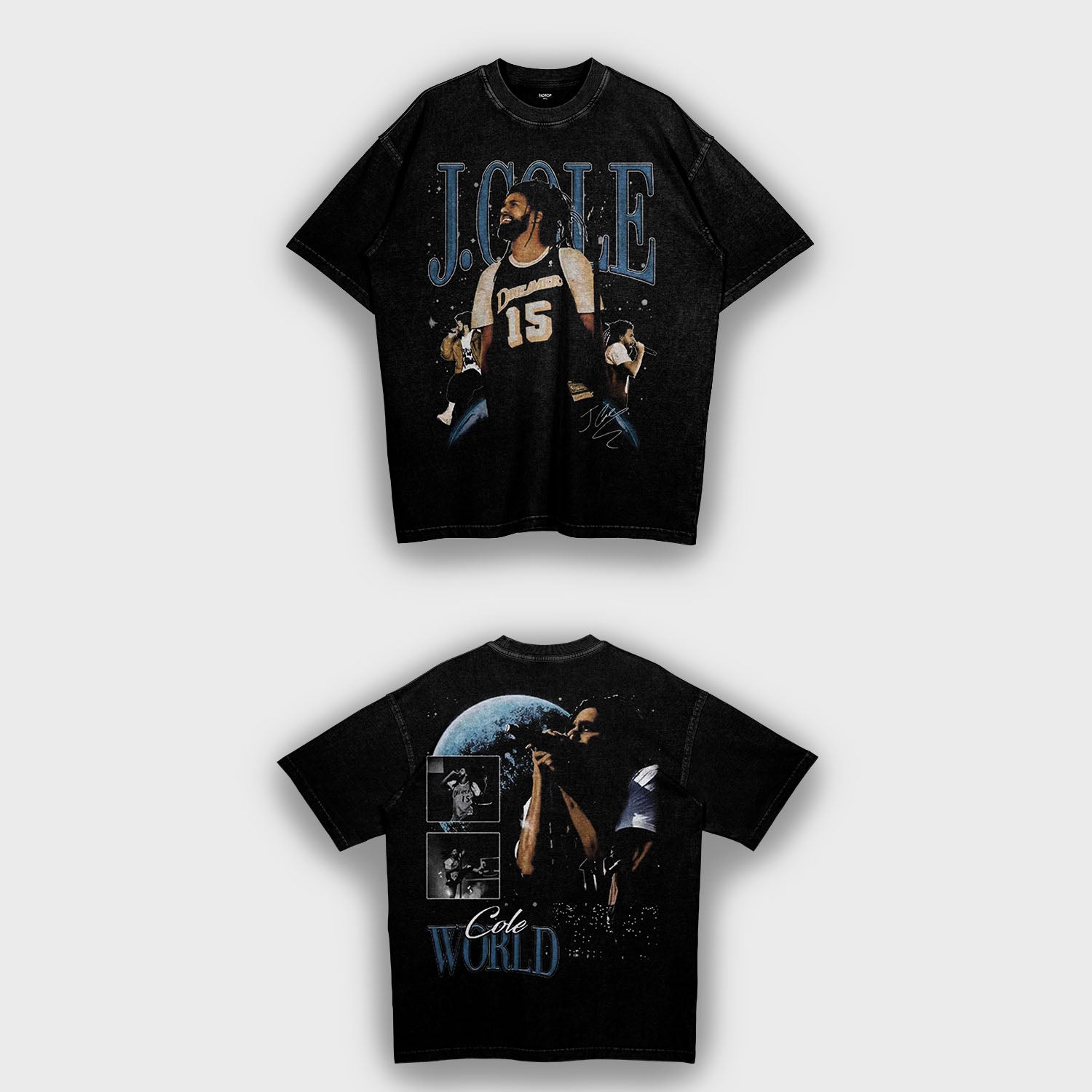 J. Cole - Loose Fit Heavyweight T-Shirt