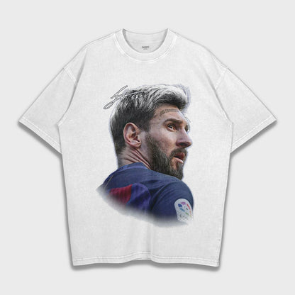 Lionel Messi - Loose Fit Heavyweight T-Shirt