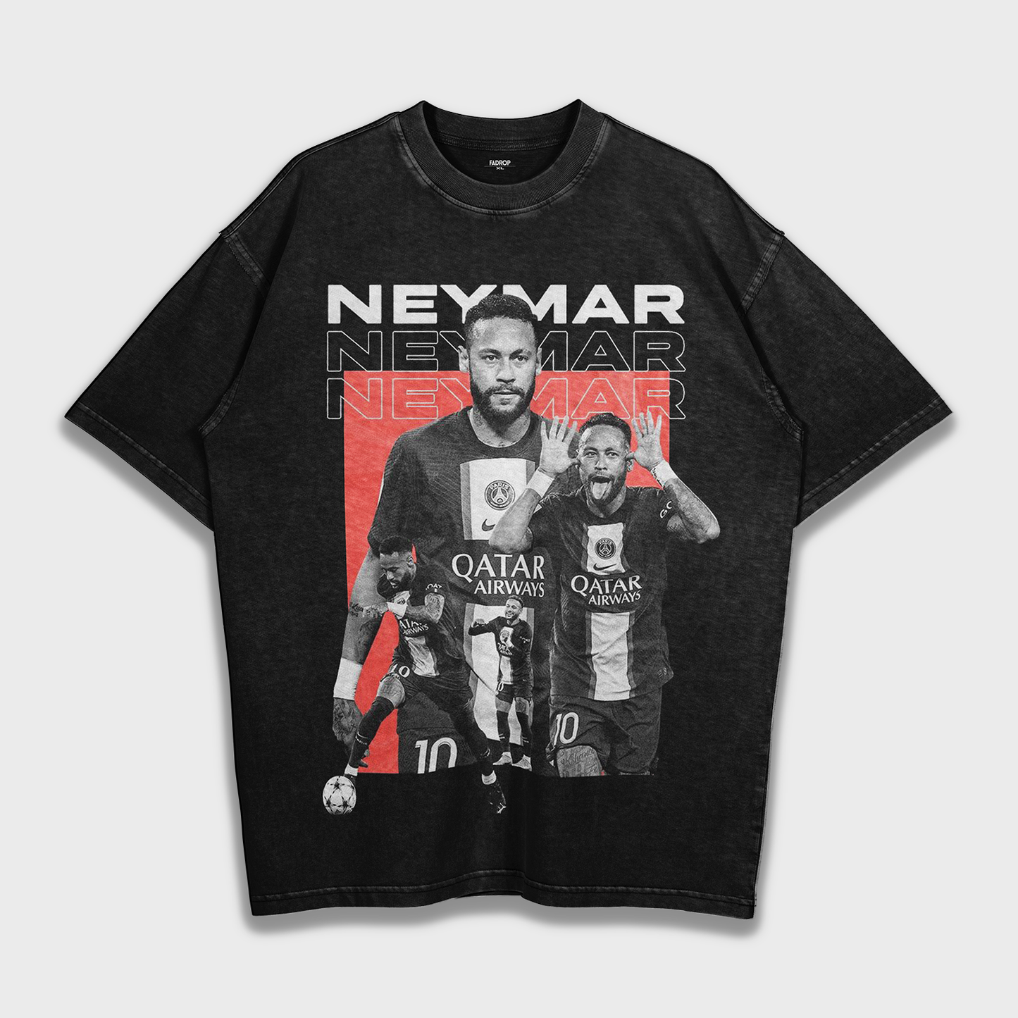 Neymar - Loose Fit Heavyweight T-Shirt