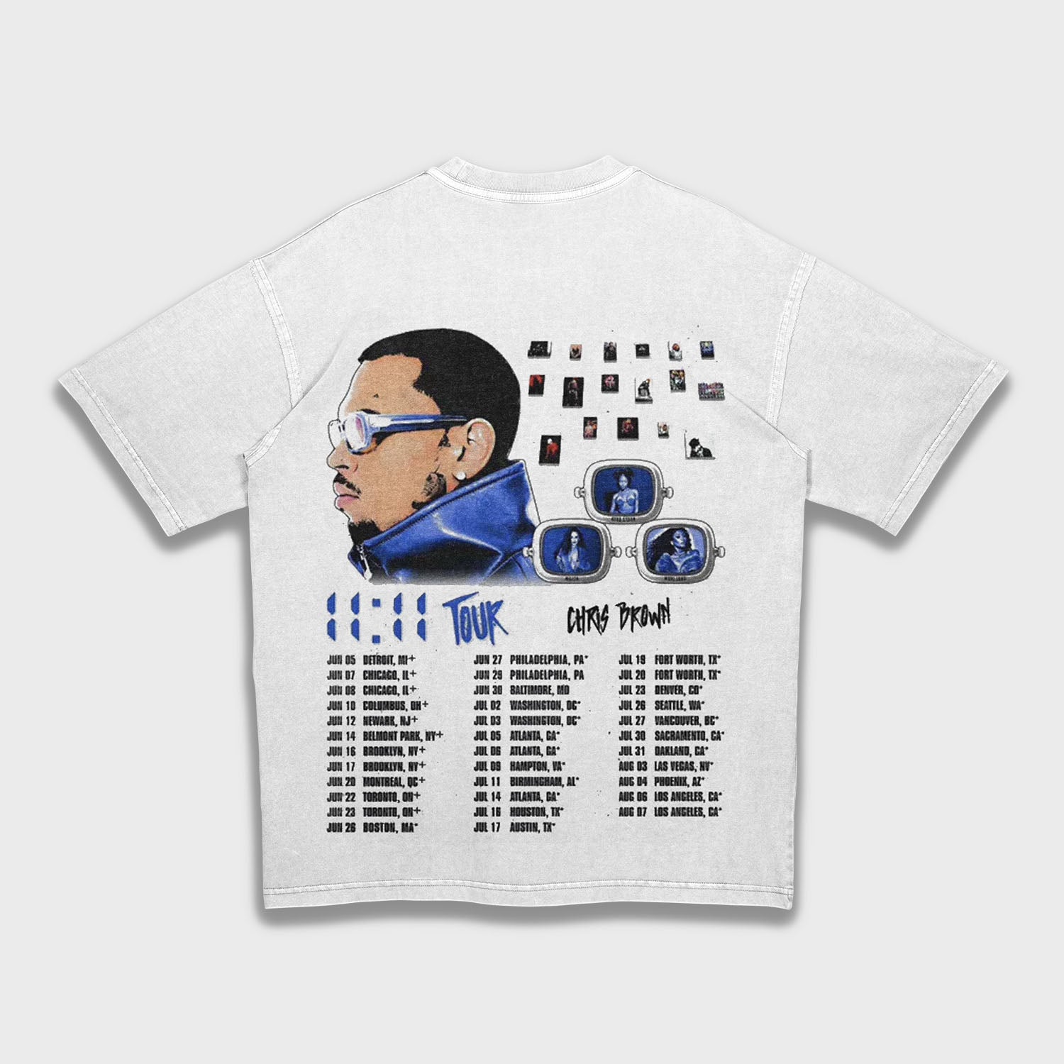 Chris Brown - Loose Fit Heavyweight T-Shirt