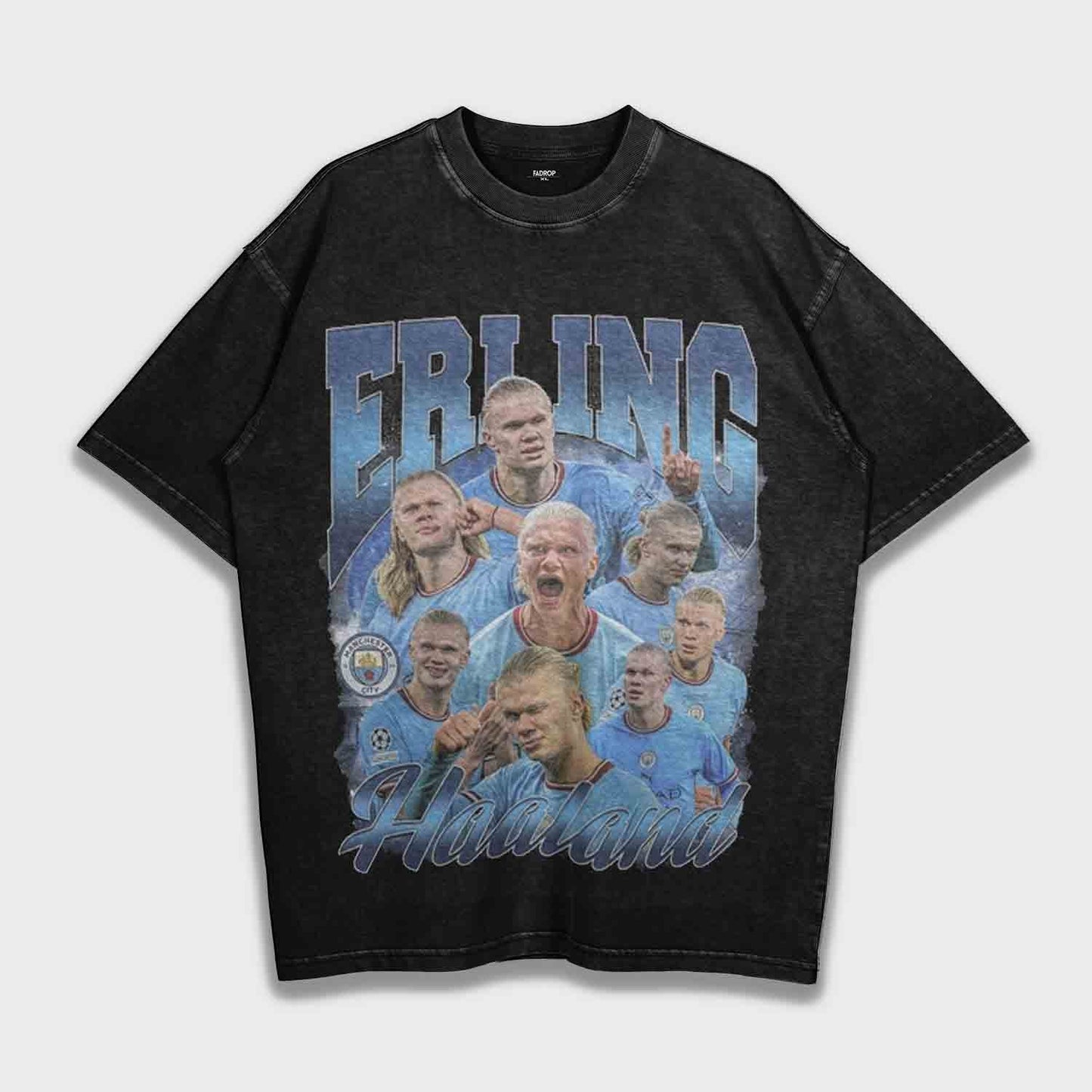 Erling Haaland - Loose Fit Heavyweight T-Shirt