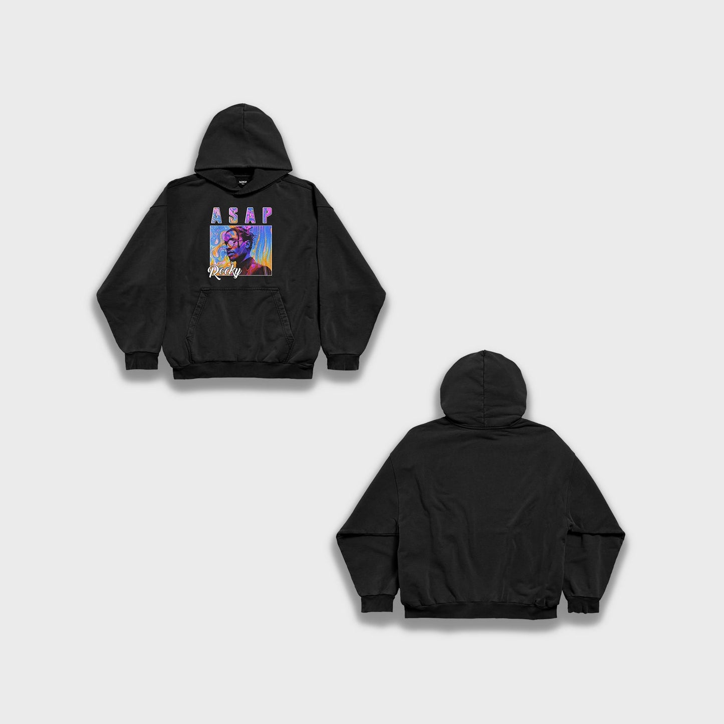 ASAP Rocky - Loose Fit Heavyweight Hoodie