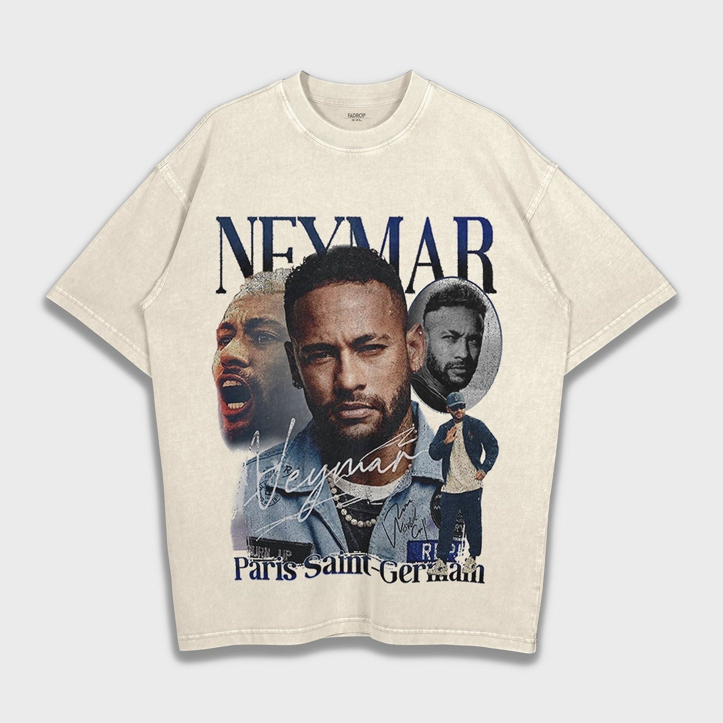 Neymar - Loose Fit Heavyweight T-Shirt