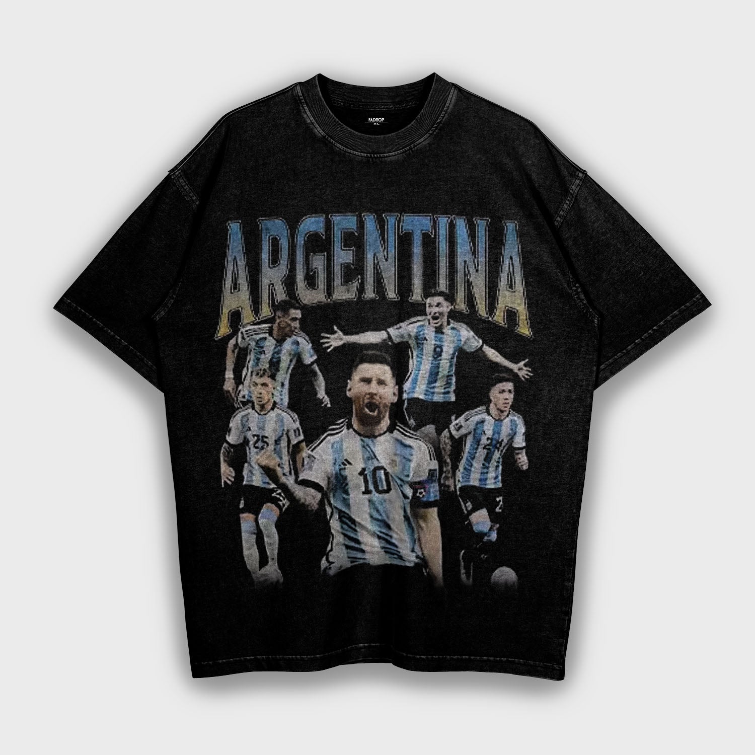 Lionel Messi - Loose Fit Heavyweight T-Shirt