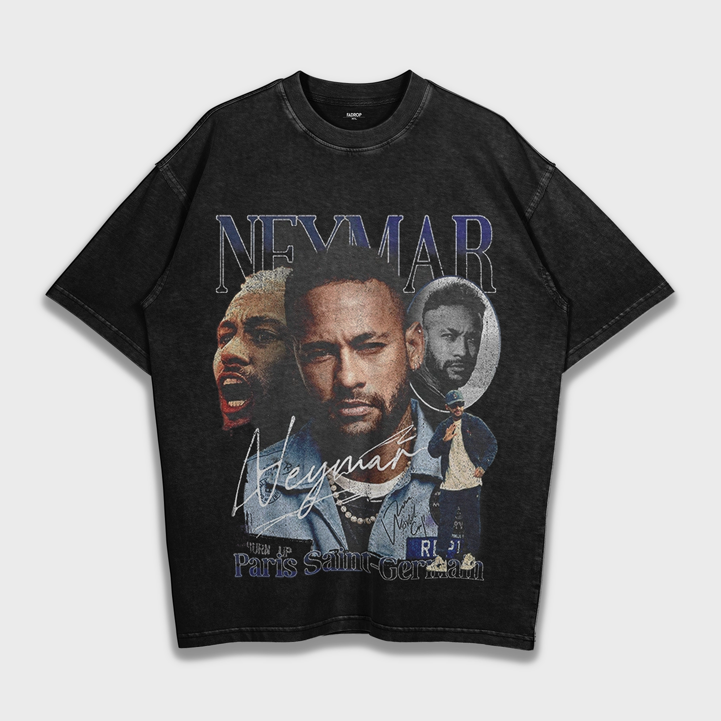 Neymar - Loose Fit Heavyweight T-Shirt