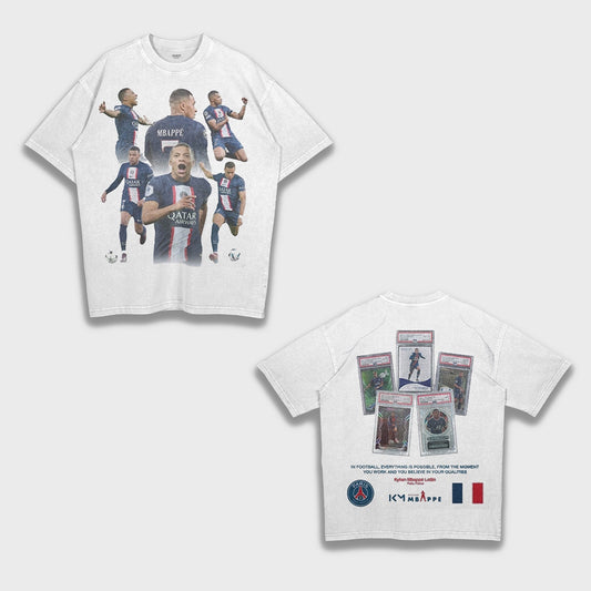 Kylian Mbappé - Loose Fit Heavyweight T-Shirt
