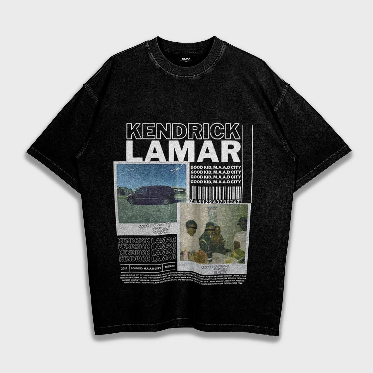 Kendrick Lamar - Loose Fit Heavyweight T-Shirt
