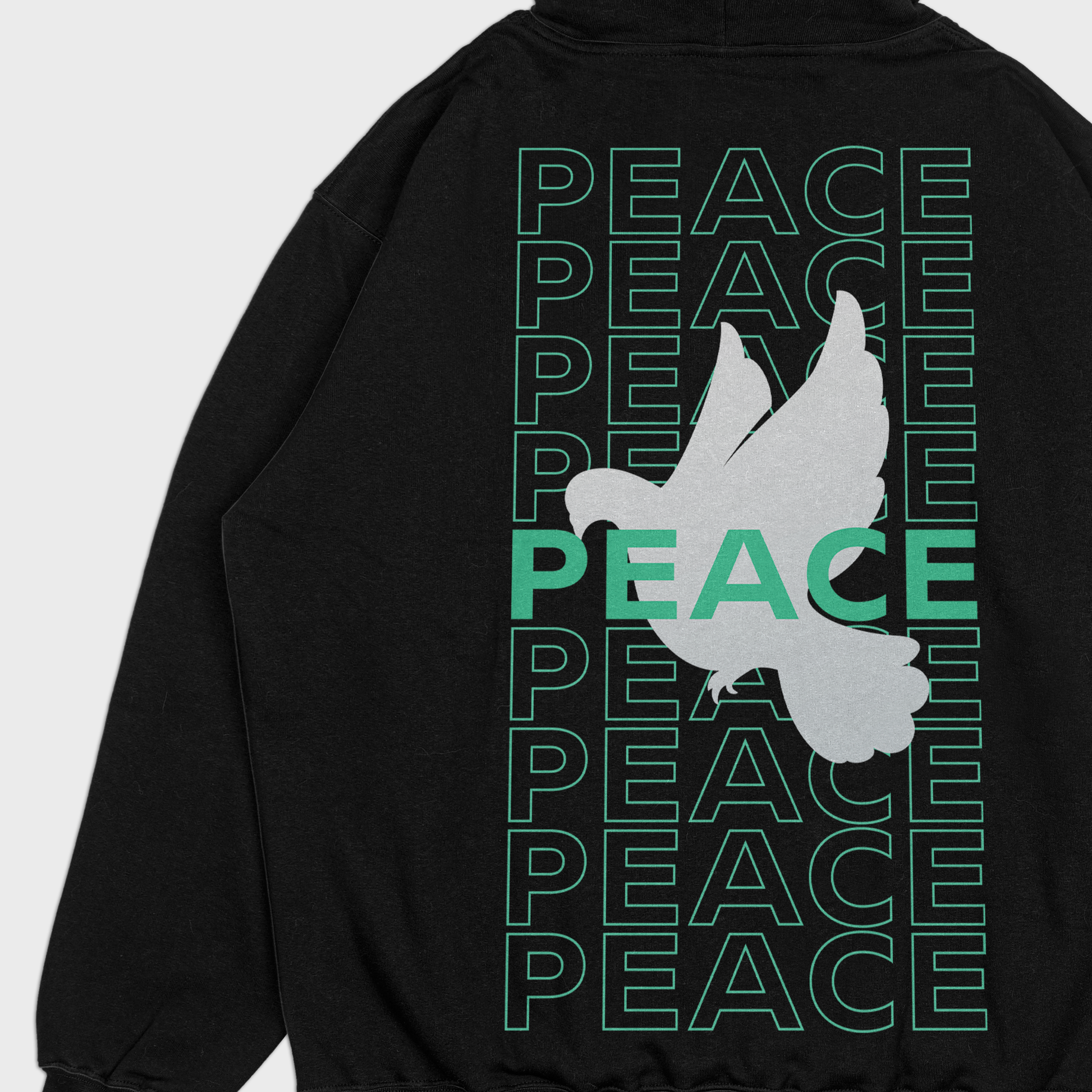 Peace - Loose Fit Heavyweight Hoodie