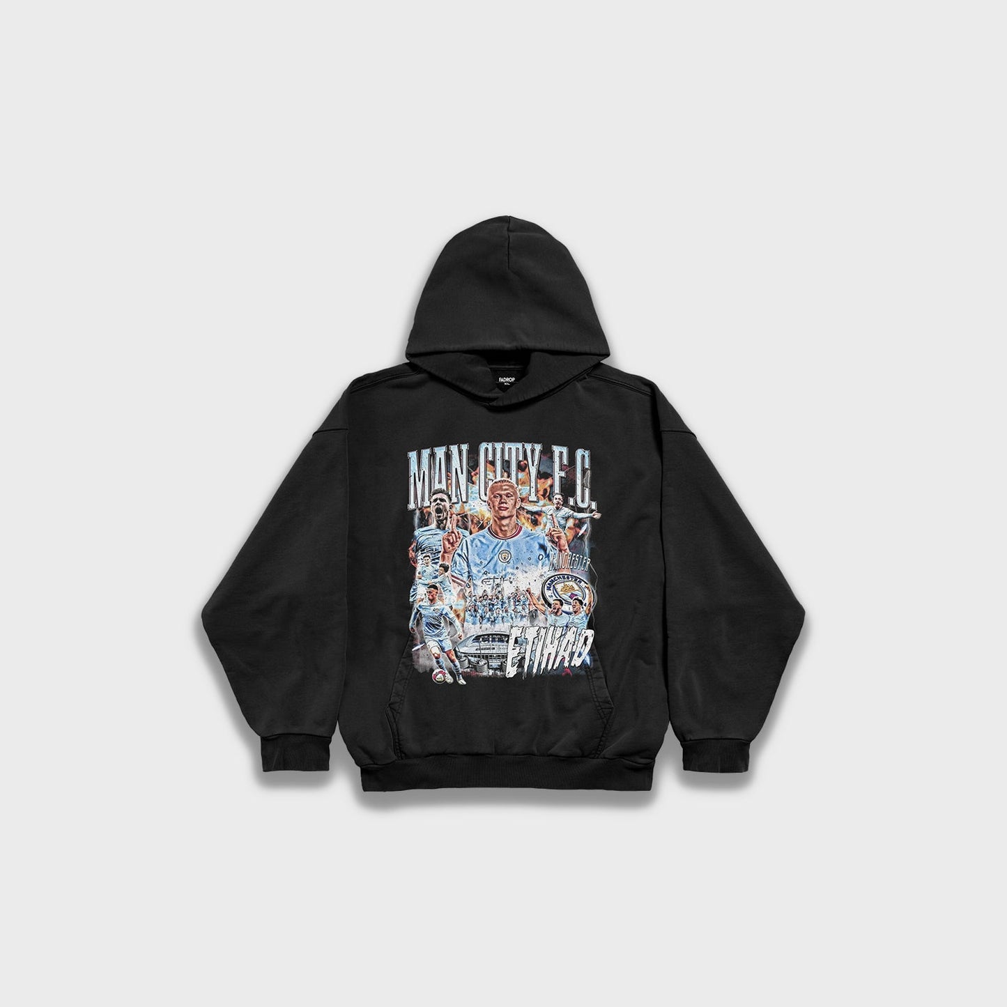 Erling Haaland - Loose Fit Heavyweight Hoodie