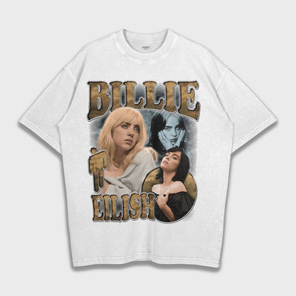 Billie Eilish - Loose Fit Heavyweight T-Shirt