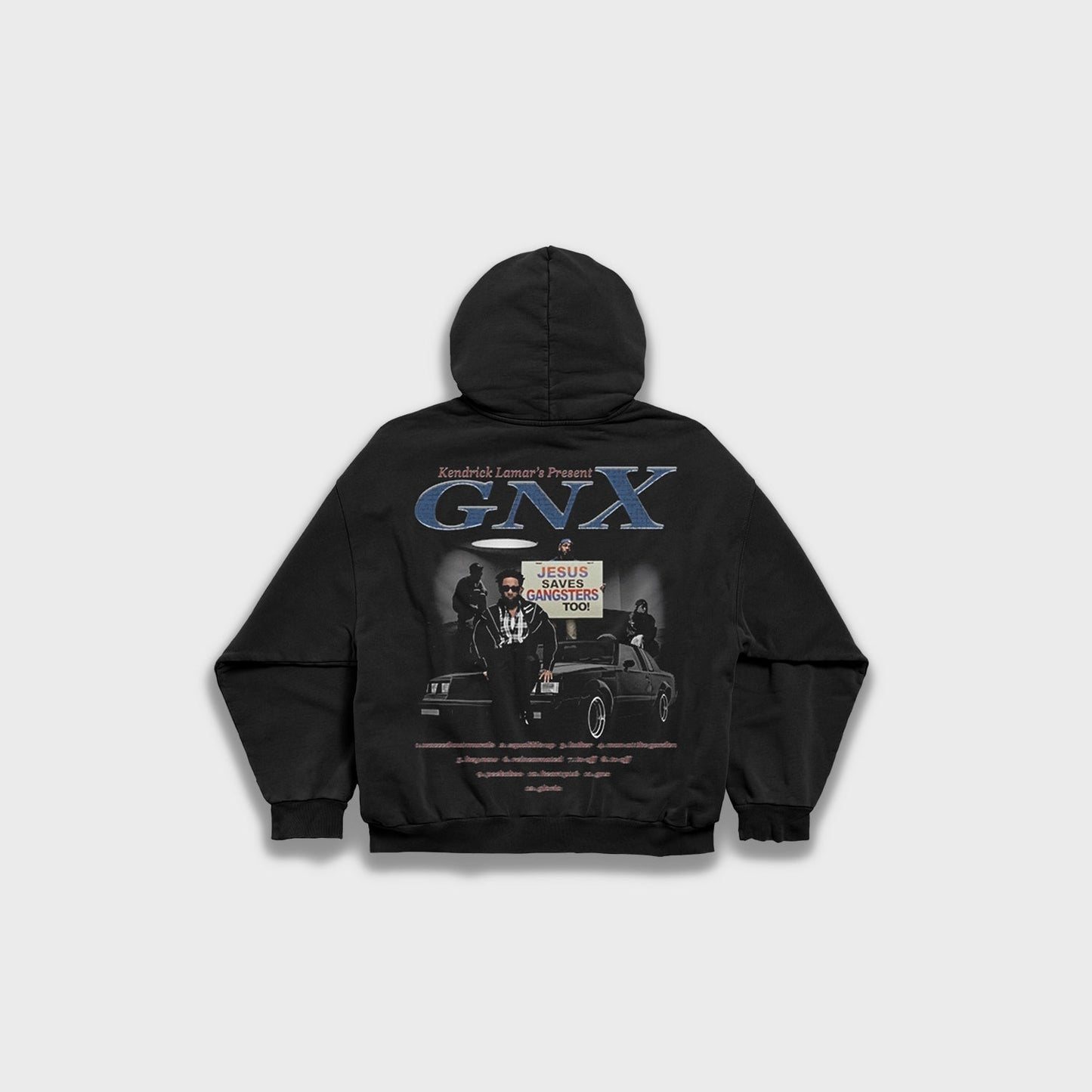 Kendrick Lamar GNX - Loose Fit Heavyweight Hoodie