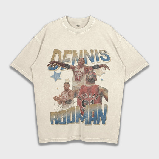 Dennis Rodman - Loose Fit Heavyweight T-Shirt
