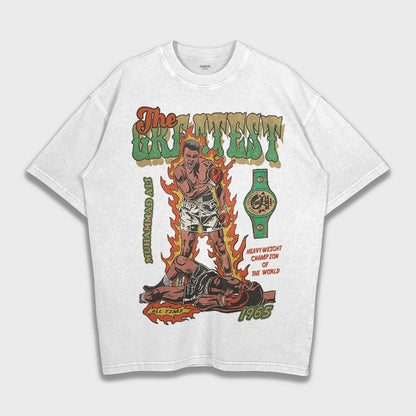 Muhammad Ali - Loose Fit Heavyweight T-Shirt