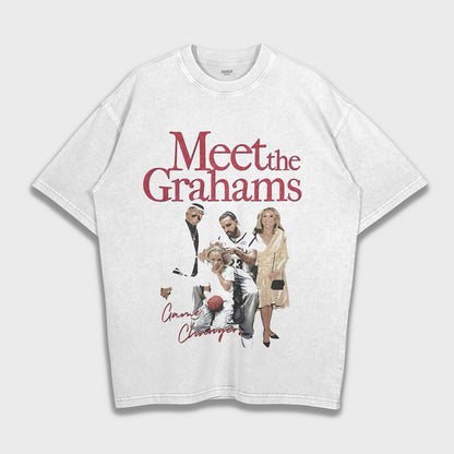 Meet the grahams - Loose Fit Heavyweight T-Shirt