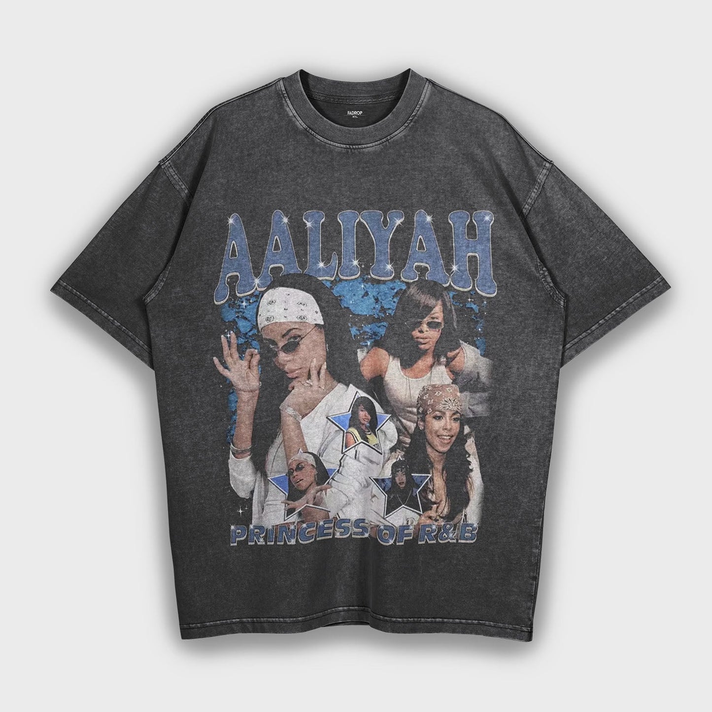 Aaliyah - Loose Fit Heavyweight T-Shirt