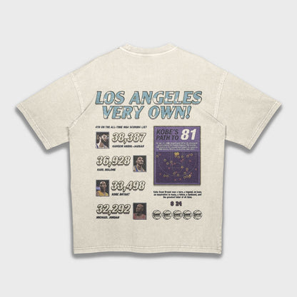 Tribute to Kobe Bryant - Loose Fit Heavyweight T-Shirt