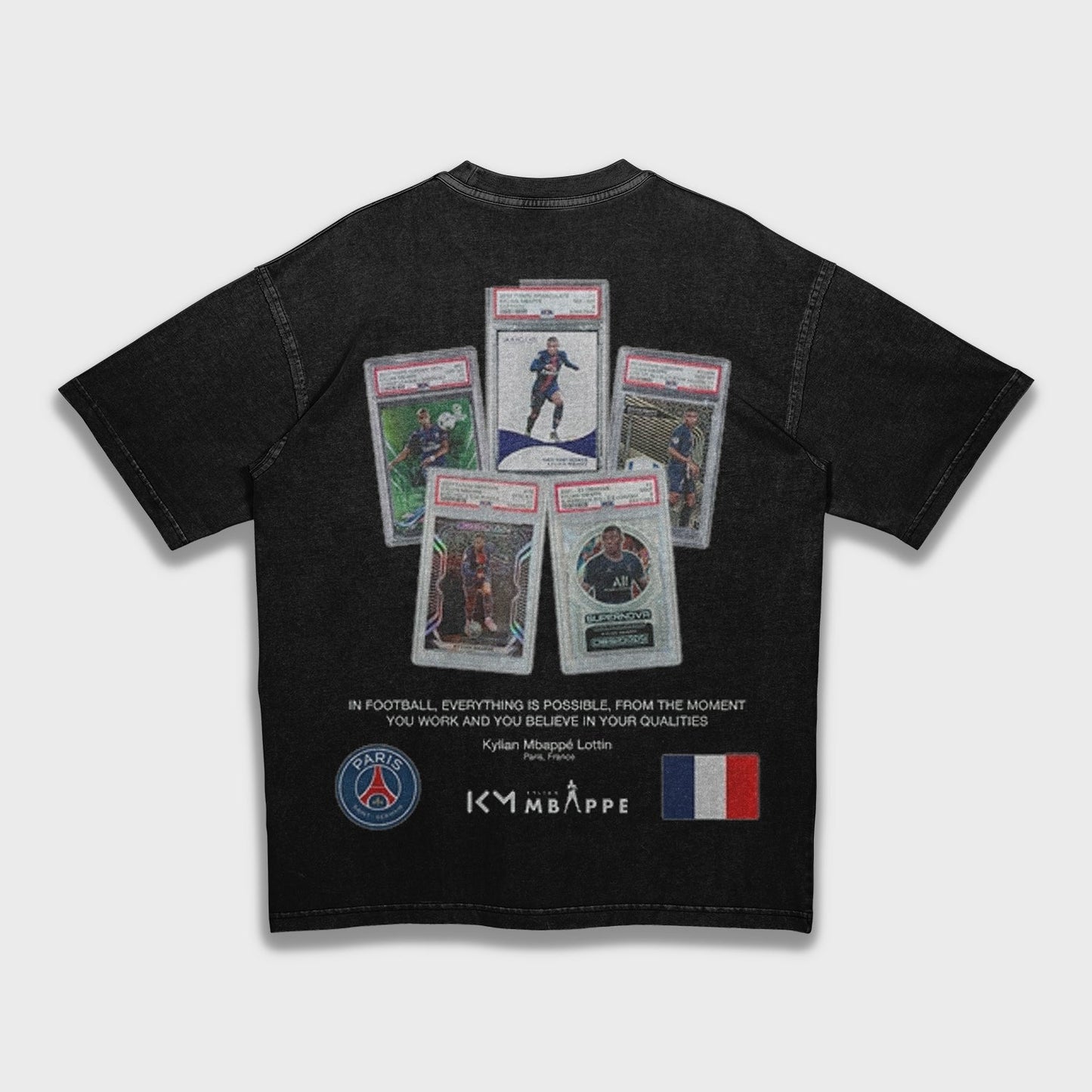 Kylian Mbappé - Loose Fit Heavyweight T-Shirt