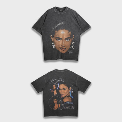 Kylie Jenner - Loose Fit Heavyweight T-Shirt