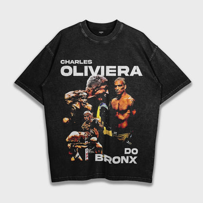 Charles Oliveira - Loose Fit Heavyweight T-Shirt