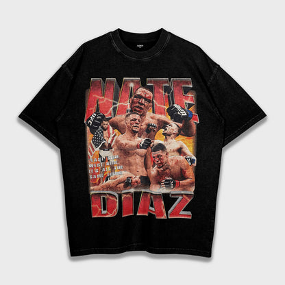 Nate Diaz - Loose Fit Heavyweight T-Shirt