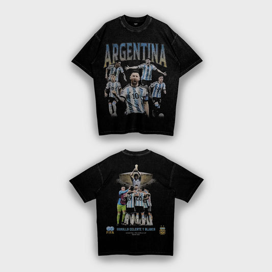 Lionel Messi - Loose Fit Heavyweight T-Shirt