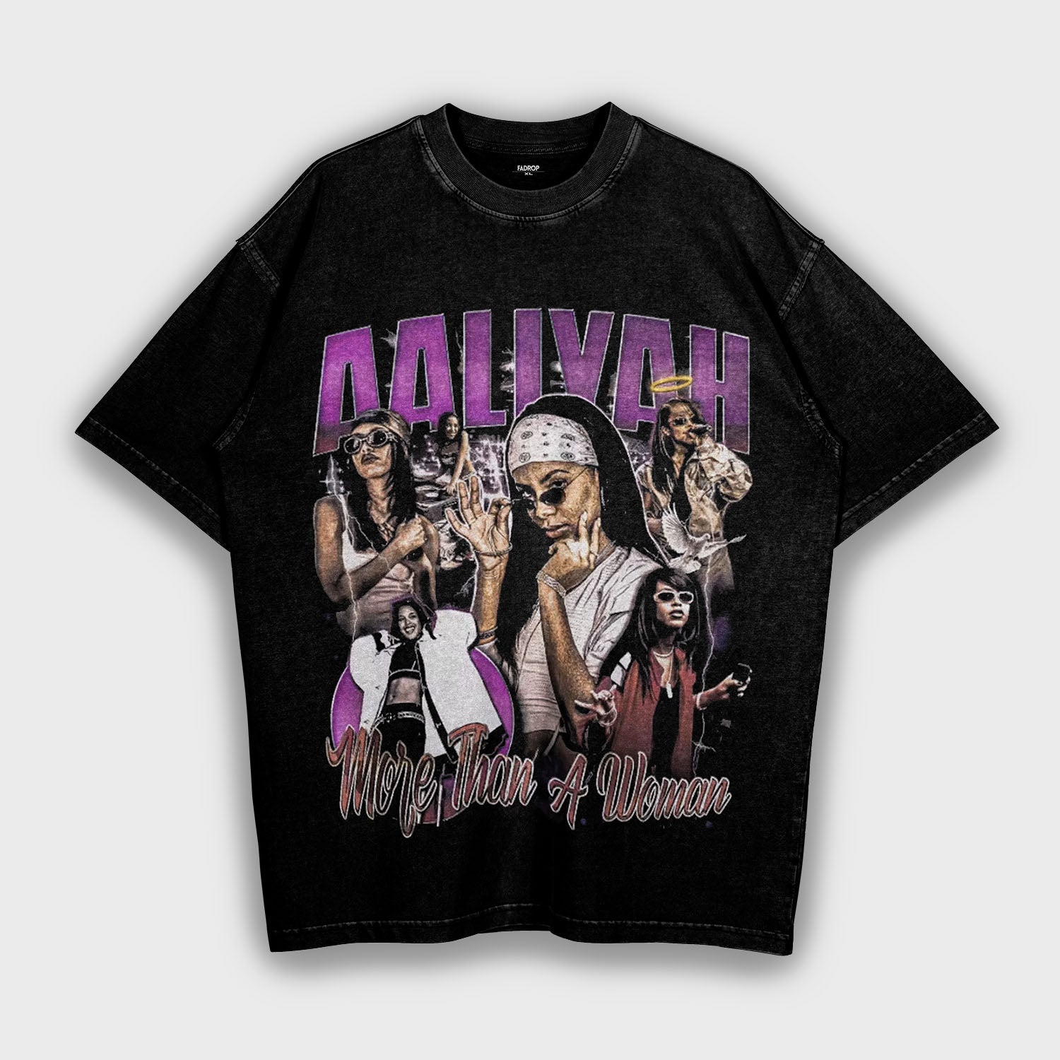 Aaliyah - Loose Fit Heavyweight T-Shirt