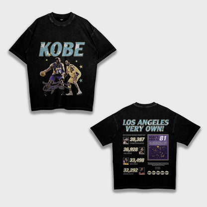 Tribute to Kobe Bryant - Loose Fit Heavyweight T-Shirt