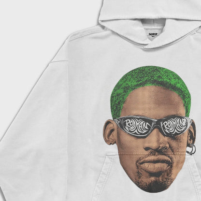 Dennis Rodman - Loose Fit Heavyweight Hoodie