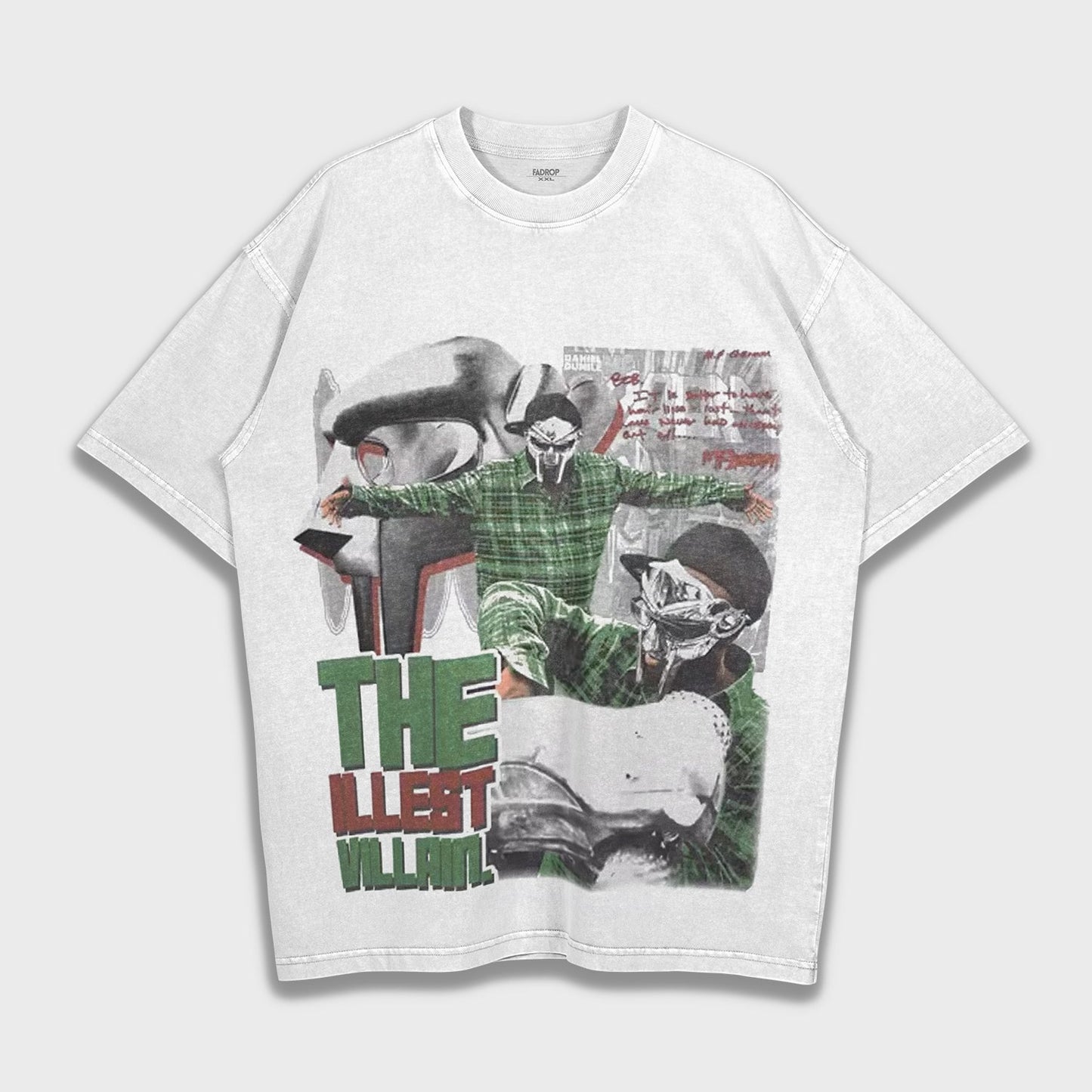 MF DOOM - Loose Fit Heavyweight T-Shirt