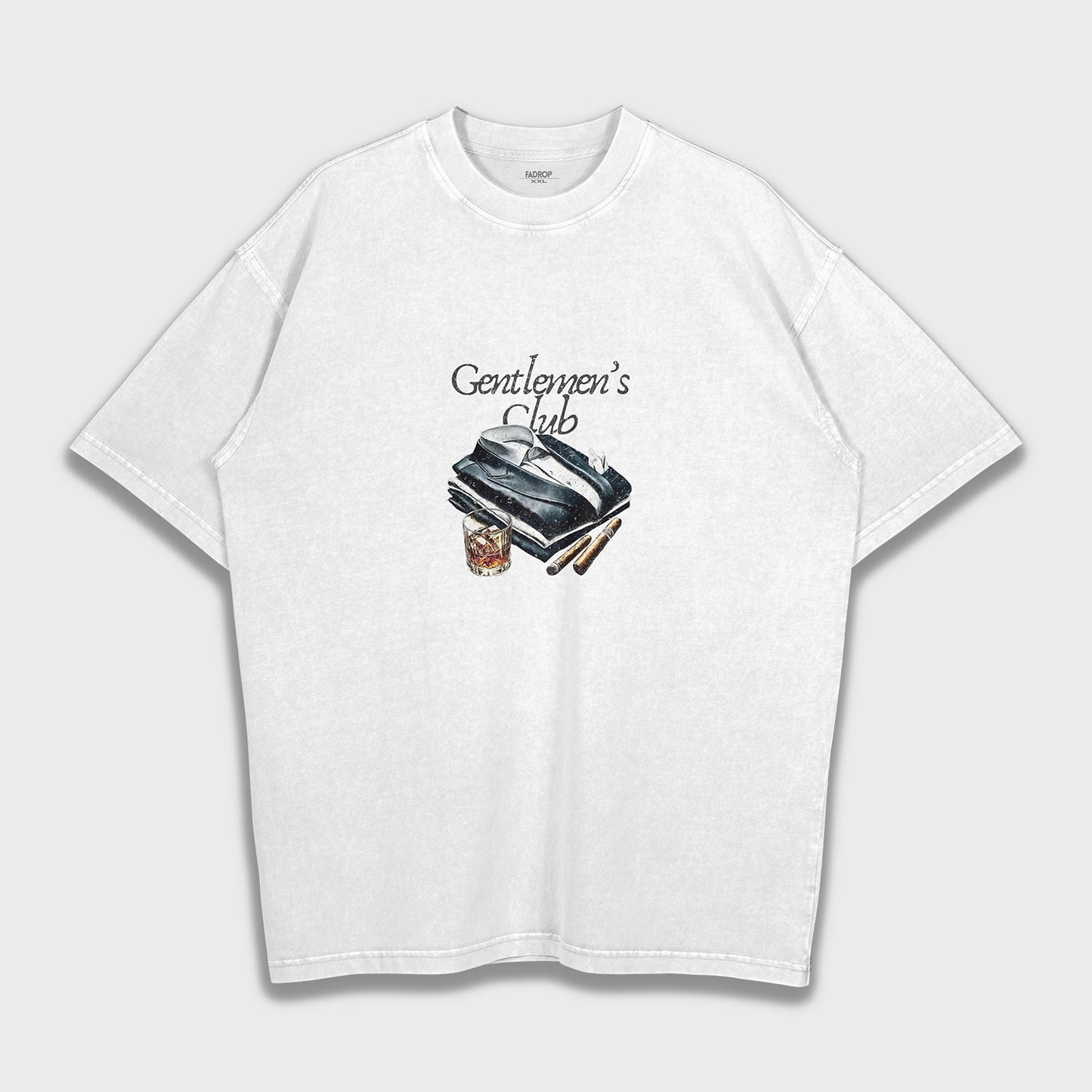 Gentlemen's Club - Loose Fit Heavyweight T-Shirt