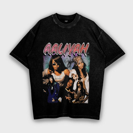 Aaliyah - Loose Heavy T-Shirt