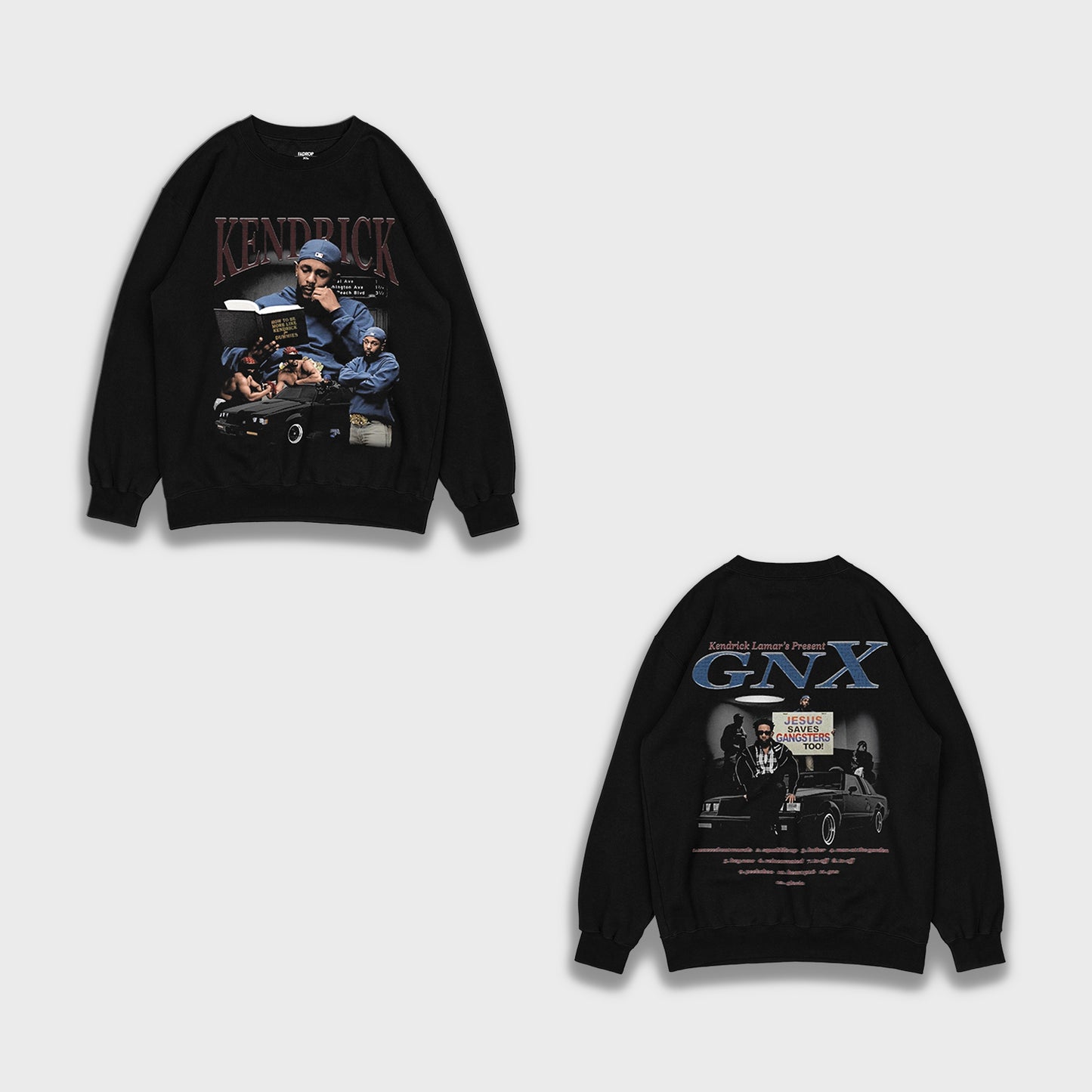 Kendrick Lamar GNX - Heavy Loose Sweatshirt