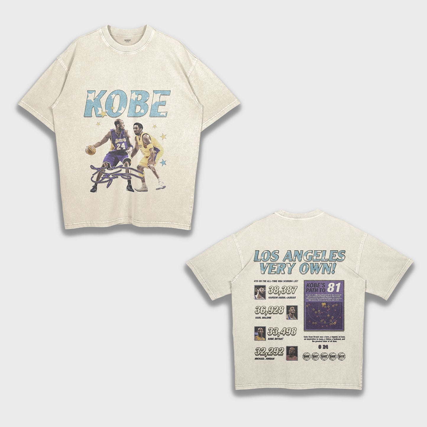 Tribute to Kobe Bryant - Loose Heavy T-Shirt