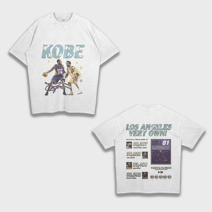 Tribute to Kobe Bryant - تي شيرت ثقيل فضفاض