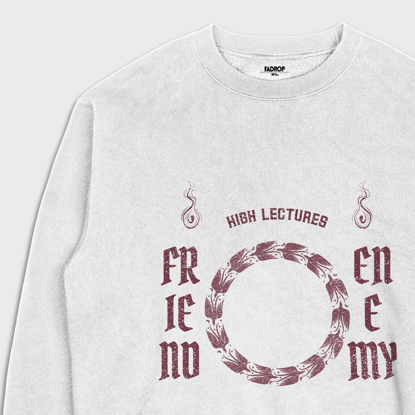 High lectures - Loose Fit Heavyweight Sweatshirt