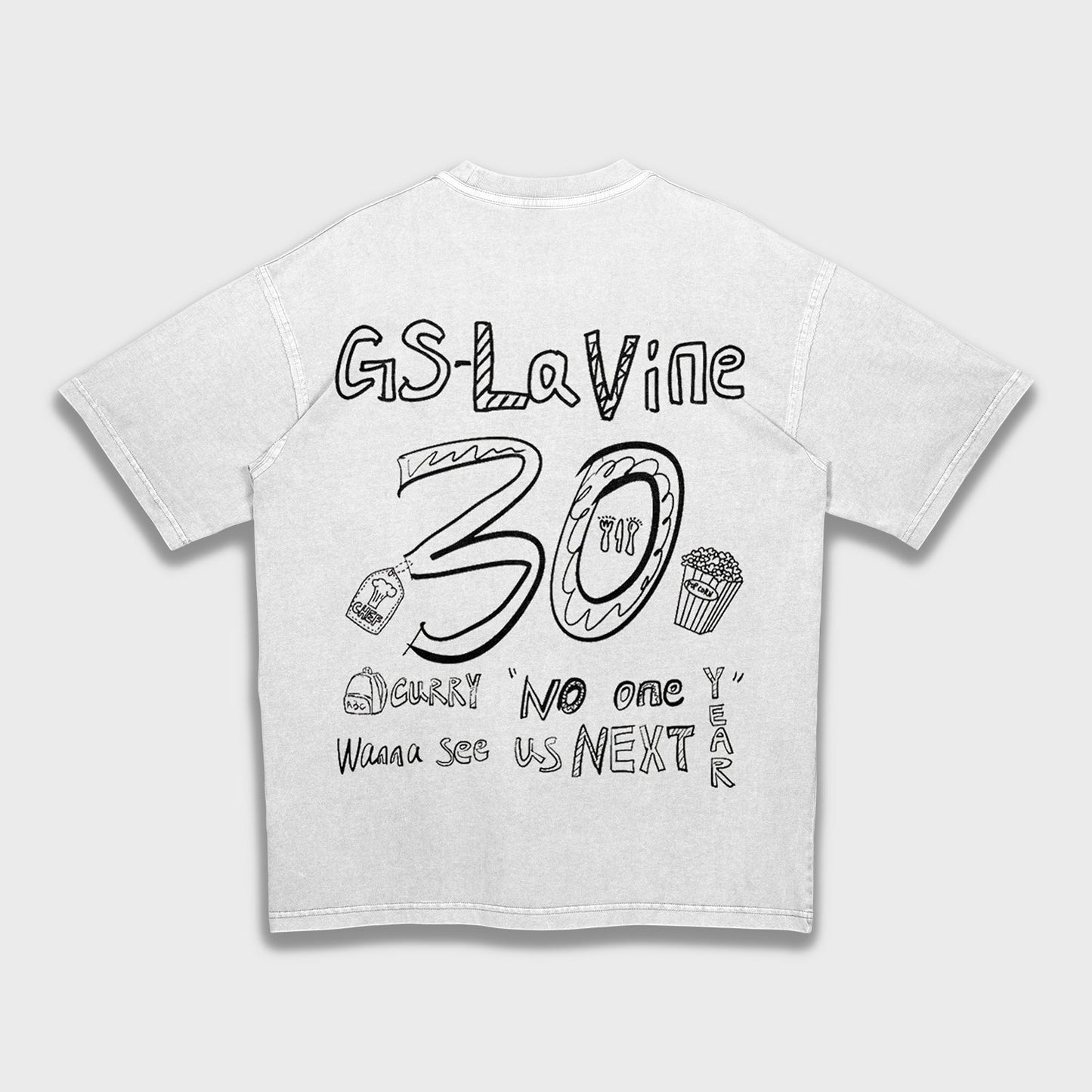 Hand Painted - Loose Fit Heavyweight T-Shirt