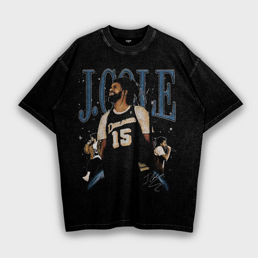 J. Cole - Loose Fit Heavyweight T-Shirt