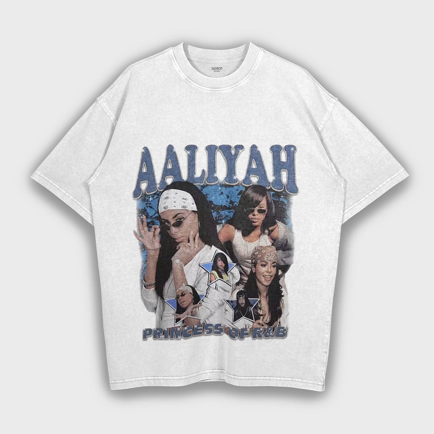 Aaliyah - Loose Fit Heavyweight T-Shirt