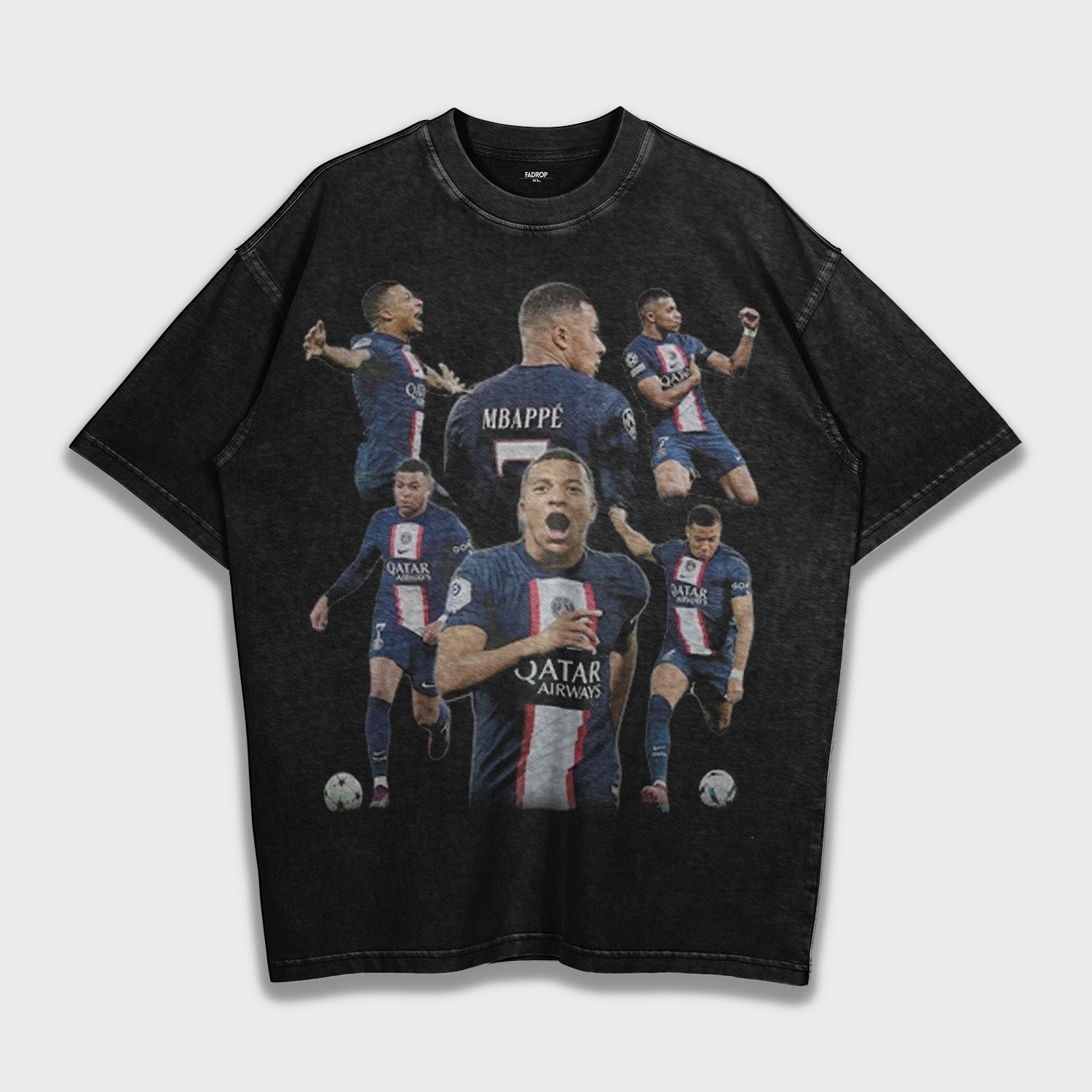 Kylian Mbappé - Loose Fit Heavyweight T-Shirt
