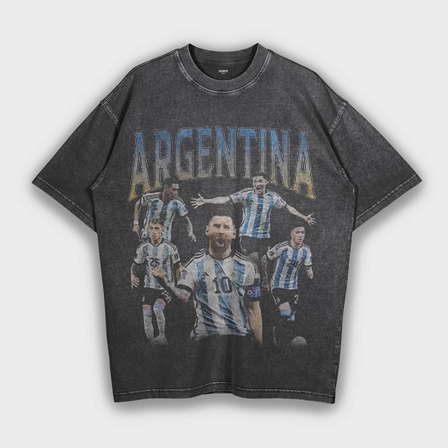 Lionel Messi - Loose Fit Heavyweight T-Shirt