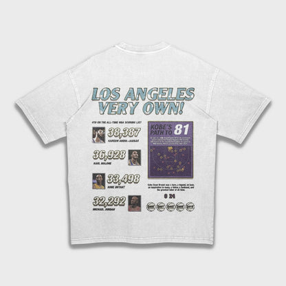 Tribute to Kobe Bryant - Loose Fit Heavyweight T-Shirt